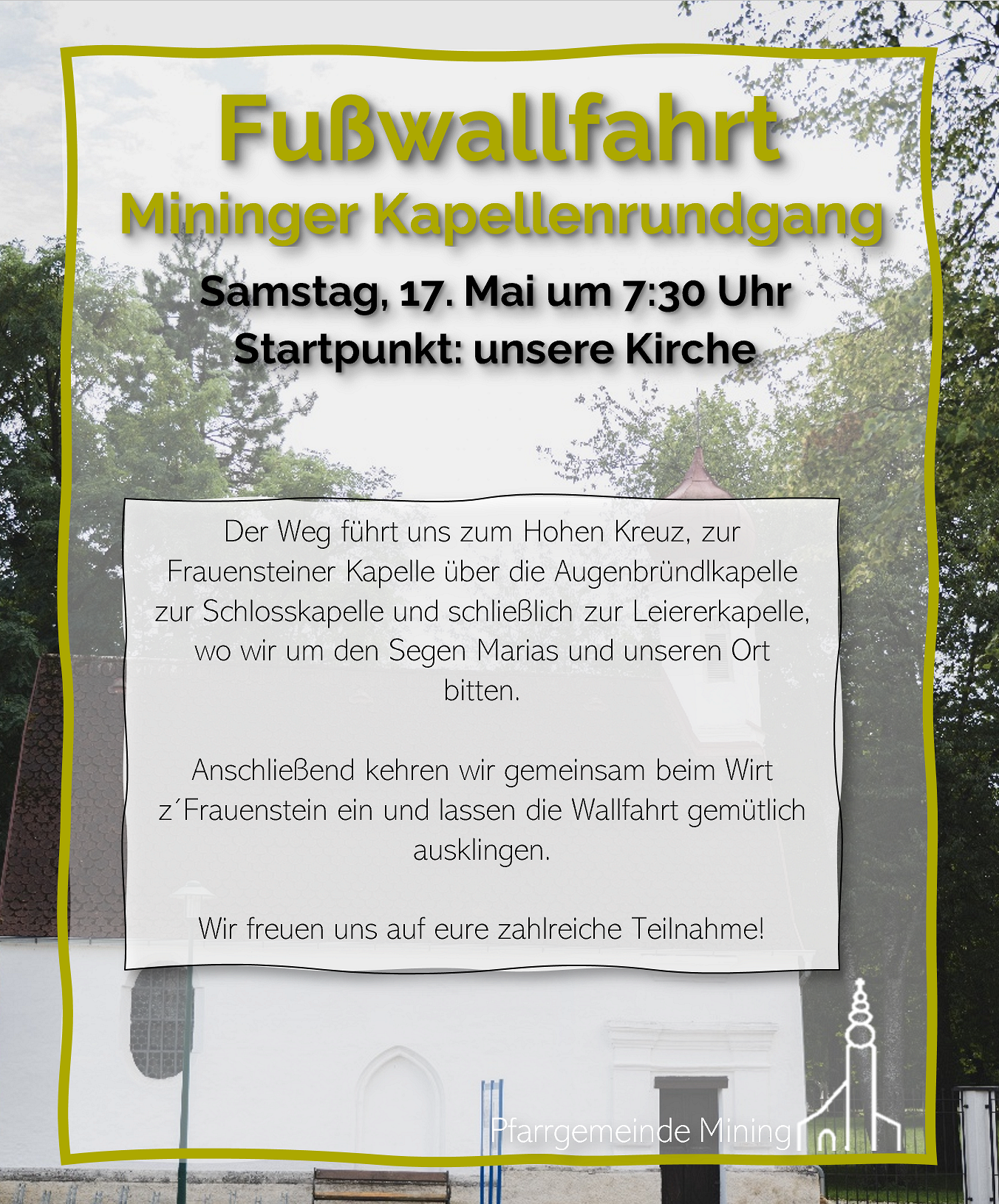 Mininger Kapellenrundgang